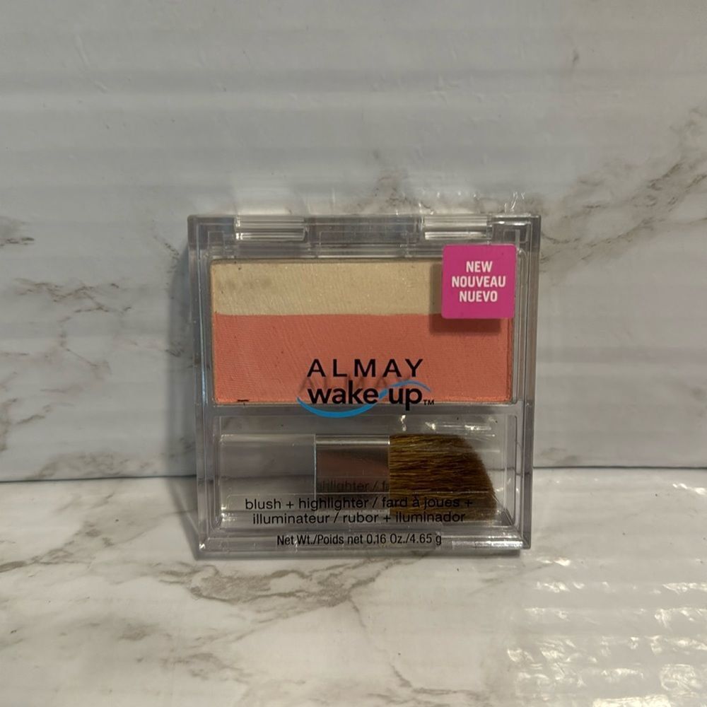 Almay wake up blush and highlighter mini palette makeup